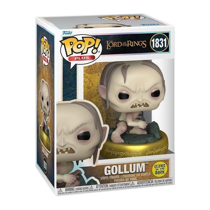Figurine Gollum Le Seigneur des Anneaux Funko Pop en vinyle de 9 cm