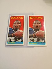 DEZ BRYANT (mini 2-cards) 2012 Topps 1965 TOPPS DESIGN card #134 Dallas Cowboys