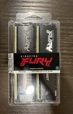 Kingston Fury Beast RAM 32GB (2x16GB) 5200MT/s DDR5 Kit of 2 KF552C40BBK2-32 NEW