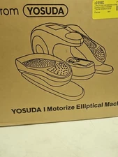 Ellipse Electric Elliptical Machine Under Desk Leg Exerciser Fully Assembled LCD