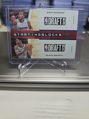 2010-11 Playoff Contenders Patches - Starting Blocks Blake Griffin, Eric Gordon