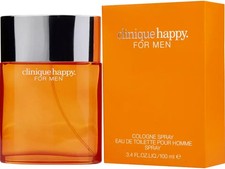 Clinique Happy by 3.3 / 3.4 oz Perfume EDT Spray for Men's Fragrances In stock