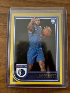 2022/23 Panini Hoops Basketball Yellow SP Rookie RC Jaden Hardy No. 263