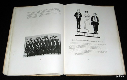 WASHINGTON STATE NORMAL SCHOOL 1912 YEARBOOK * ELLENSBURG KOOLTUO - Picture 4 of 6