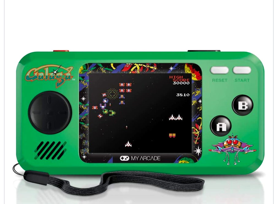 Pocket Player Galaga My Arcade 2019 Handheld Game System | eBay