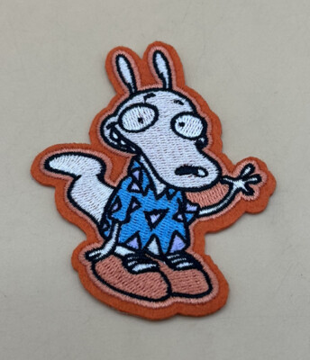Nickelodeon Nick Box Rocko s Modern Life Rocko Iron On Patch