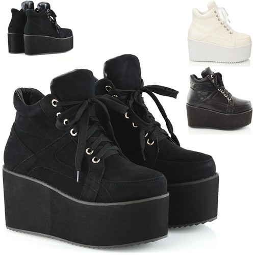 chunky goth trainers