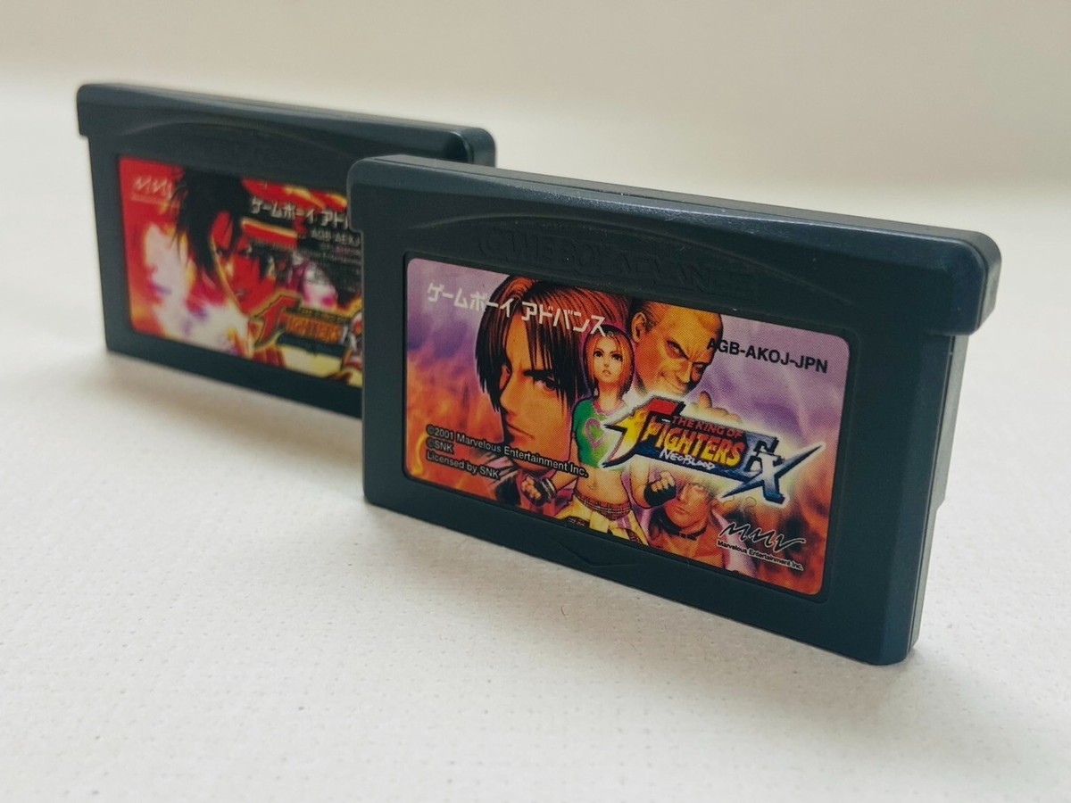 The Game Boy Advance and King of Fighters Ex2-howling Blood