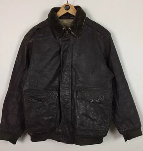 ll bean men's leather jacket