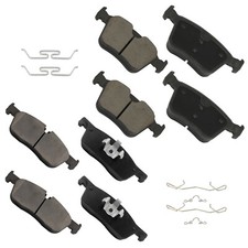 Front & Rear 8pcs Brake Pads For 2015 -2018 2019 Land Rover Discovery Sport 2.0L