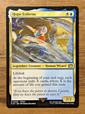 Magic The Gathering MTG Final Fantasy Hope Estheim #226 FIN *NON-FOIL* Rare | eBay UK Magic The Gathering MTG Final Fantasy Hope Estheim #226 FIN *NON-FOIL* Rare | eBay UK
