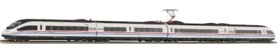 PIKO "Velaro" ICE 3 Amtrak, Livrée Grise, Bandes Rouge/Blanc/Bleu - Photo 1/2