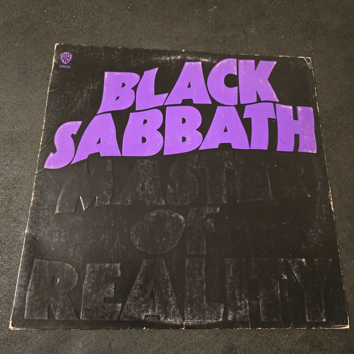 Ozzy Osbourne Black Sabbath Master of Reality 1971 Warner Bros BS