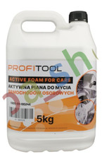 ACTIVE FOAM 5KG SAFE FOR CAR PAINT AND RUBBER ELEMENTS REMOVES FAT OIL SURFACE