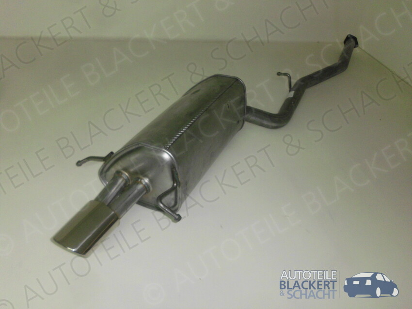 Auspuff Endtopf Für Mercedes C C180 C200 W202 T202 1.8 2.0i 2.0D Limousine Kombi
