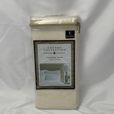 Tailored Sham 100 Cotton Standard Ivory Cotton Collection 26" x 26" Euro Sham