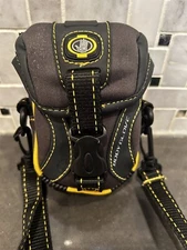 Body Glove Sport Camera Case Small Black W/Yellow Trim
