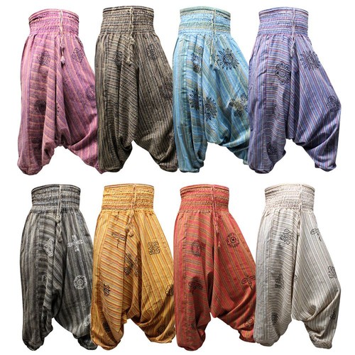 Faded Hippie Harem Alladin Loose Fit 