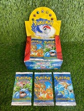 BOX FRESH - 1999 Pokemon Set Base Unlimited Booster Pack | SIGILLATO IN FABBRICA | WOTC