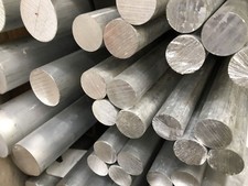 NEW Aluminium Solid Round Rod Metal Bar - 1.3/4" Diameter - 100mm to 1000mm Long