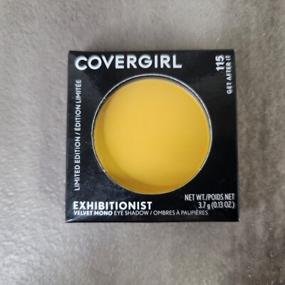 CoverGirl Exhibitionist Velvet Mono Eye Shadow Ltd #115 Get After It .13oz NIB
