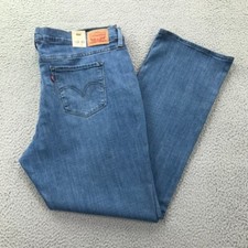 LEVIS Womens Size 22W Classic Bootcut Hypersoft Stretch Denim Mid Rise Jeans NEW