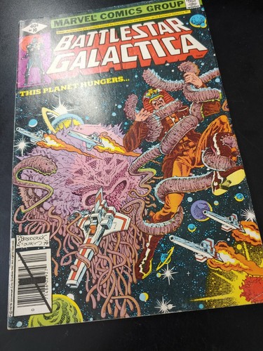 ⭐️ BATTLESTAR GALACTICA #10 (1979 MARVEL Comics) GD Book - Picture 2 of 6