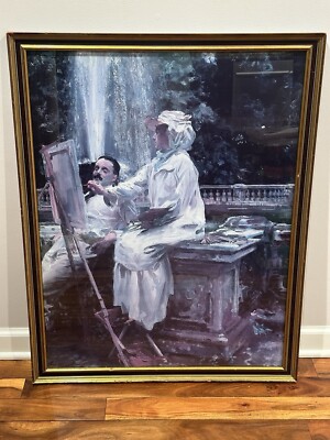JOHN SINGER SARGENT Vintage Original Whitney Museum Exhibition Fountain Print