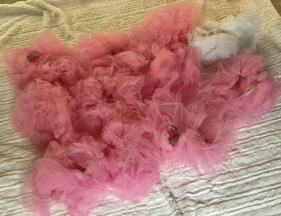 Falda tutú de ballet rosa princesa disfraz de baile para niñas 11 un. Foto 4 de 4