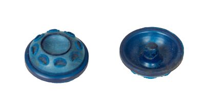 SG Set 4 runde Kunststoffknöpfe mit Nähschaft mm.25 x 25 x 11 mm Gliedmaßen