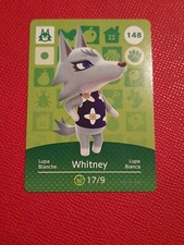 WHITNEY ANIMAL CROSSING AMIIBO SERIES 2 CARD #148 TRACKED AU POST geniuine