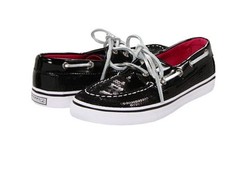 Sperry Kids Shoes BLACK SEQUINS Shoes Little Girls Size 10 SALE