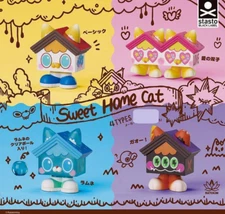 Sweet Home Cat Complete set 4 Capsule Toy Gacha NEW