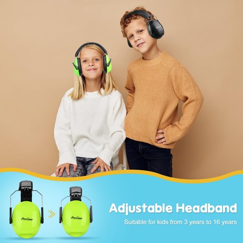 Noise Cancelling Headphones for Kids Toddler SNR 27dB Noise Reduction Ear Muf... - Picture 3 of 7