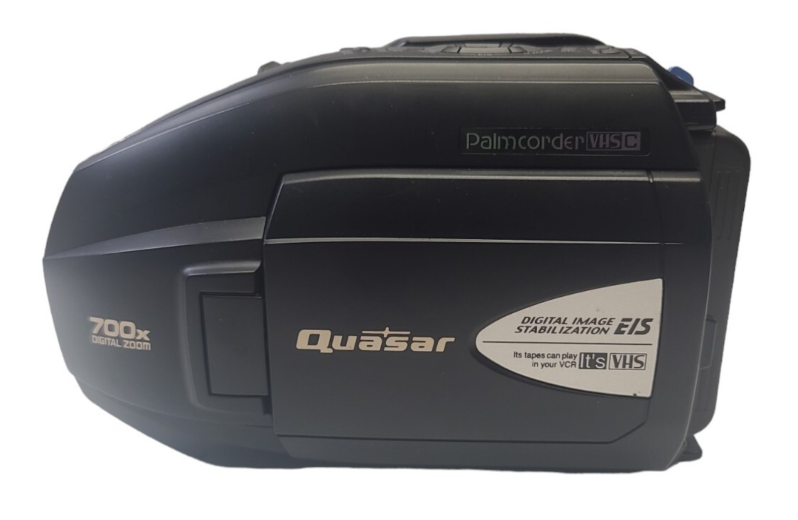 Quasar VHSC Digital Camcorder VML152 PalmcorderBattery, Charger