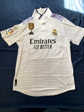 2022/2023 Luka Modric Real Madrid Home Jersey (La Liga + CWC Patch)