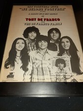 Tony De Franco We Belong Together Rare Original Promo Poster Ad Framed!