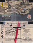 REMOTE CARD 50 units. MONTE CARLO . MONACO .  NEW IN BLISTER PACK. 1990