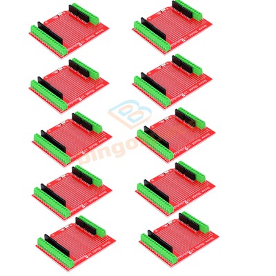 10pcs Proto Screw Shields Assembled Prototype Terminal Expansion Board Arduino