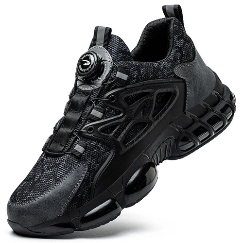Herren Damen Leichte Arbeitsschuhe Sicherheitsschuhe Stahlkappe S3 Sport Sneaker - Bild 8 von 16