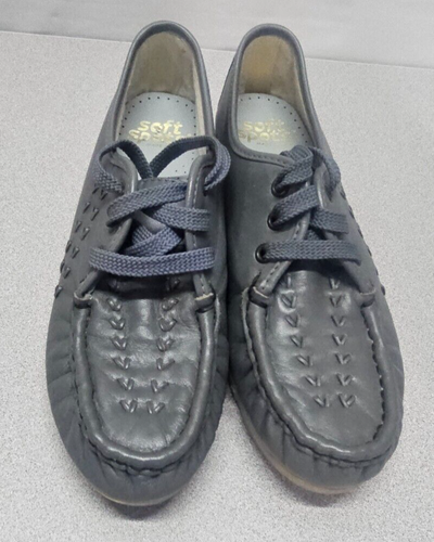 New Soft Spots Bonnie Womens Size 6 M Gray Loafer Shoe Oxford Casual Work Flats - Picture 6 of 10