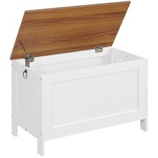 Caja de juguetes retro cofre de almacenamiento con bisagra de seguridad
