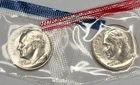 1984 P&D  Roosevelt Dimes Unc Mint Cello - FREE SHIP