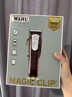 New Wahl 8148 Professional 5-Star Series Cordless Magic Clip Cord  Clipper,US