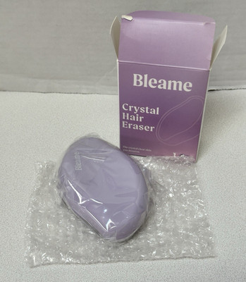BLEAME: Crystal Hair Eraser Painless Hair Removal Exfoliates Skin - NEW Open Box