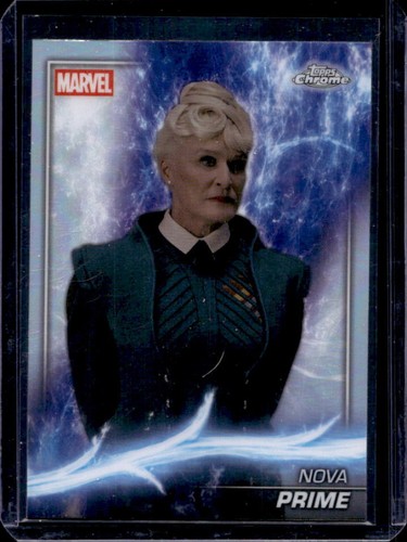 2025 Topps Chrome Marvel Studios Nova Prime Rainbow Refractor #51