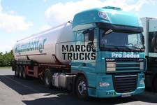 Truck photo DAF XF 105 460 Tanker semitrailer Germany teal Pro Boden, DAF XF, Kl