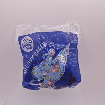 Angry Birds rot McDonalds Happy Meal Spielzeug Mighty Eagle - braun und blau 2018  