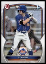 AJ Ewing 2023 Bowman Draft #BD-152 1st Bowman