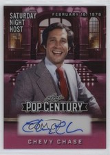 2025 Leaf Metal Pop Century Pink Prismatic 6/8 Chevy Chase #SN-CC1 Auto 0m89